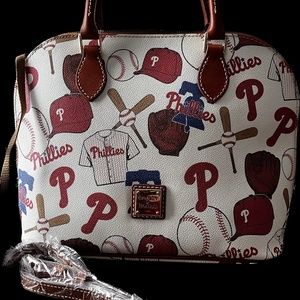 Dooney & Bourke MLB Phillies Zip Zip Satchel